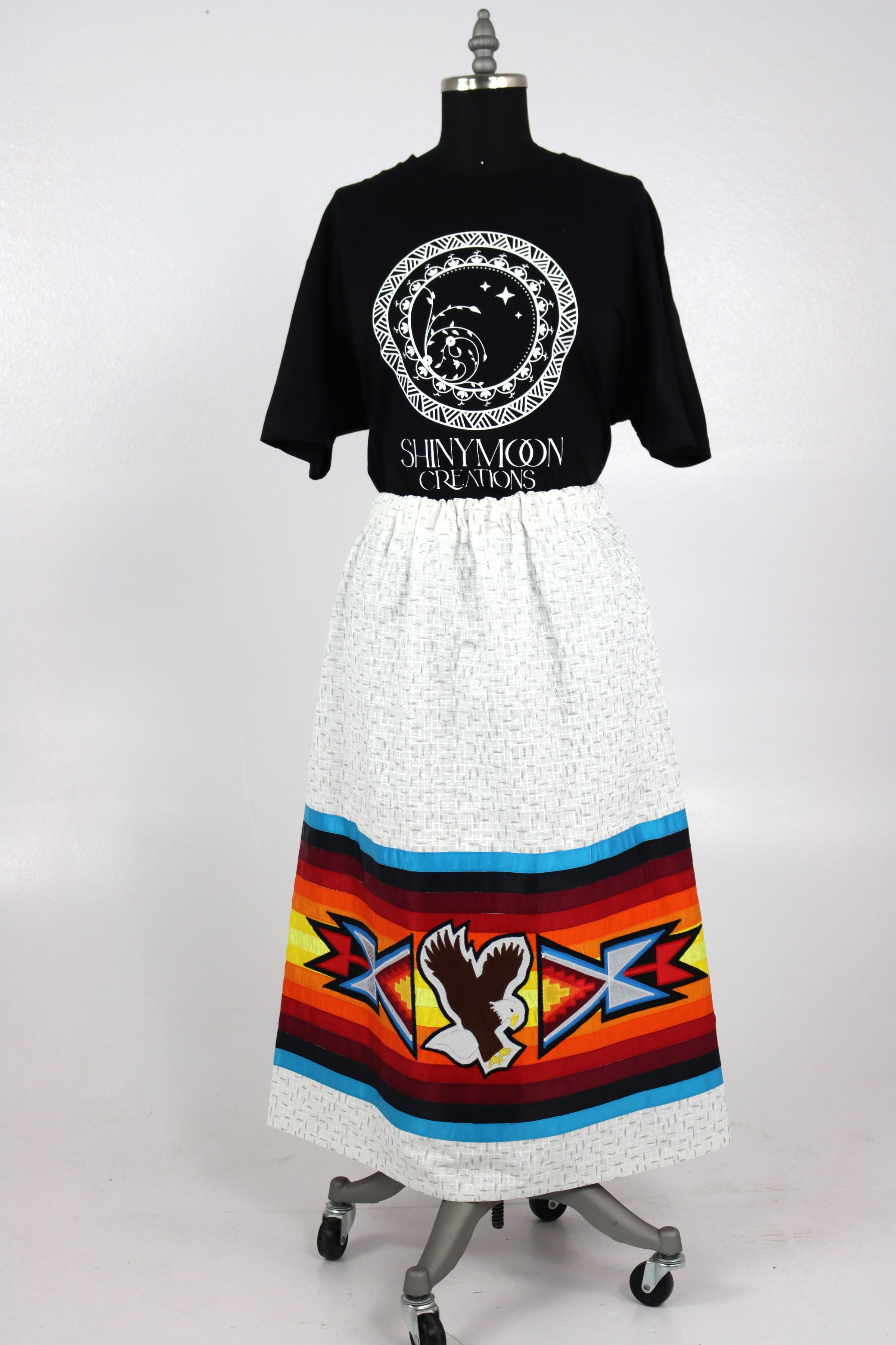 Women's Applique Ribbon Skirt | Shinymoon Creations